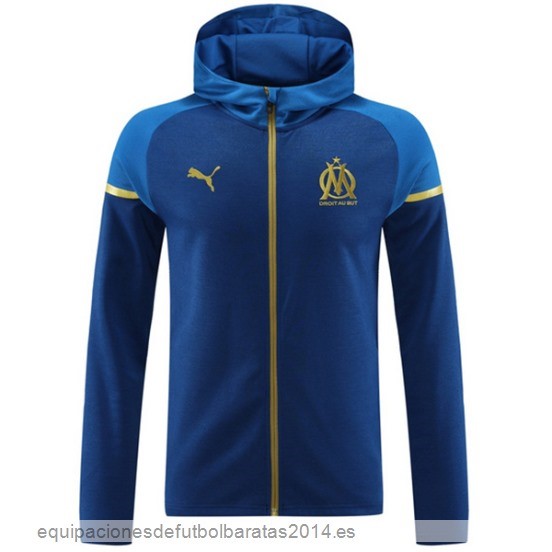 Nuevo Chaqueta Con Capucha Marsella 23/24 Azul Marino Baratas